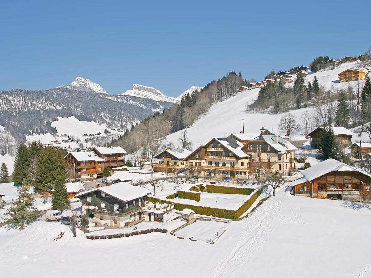 Logis Hotel & Spa Beau-Site Saint-Jean-de-Sixt Bilik gambar